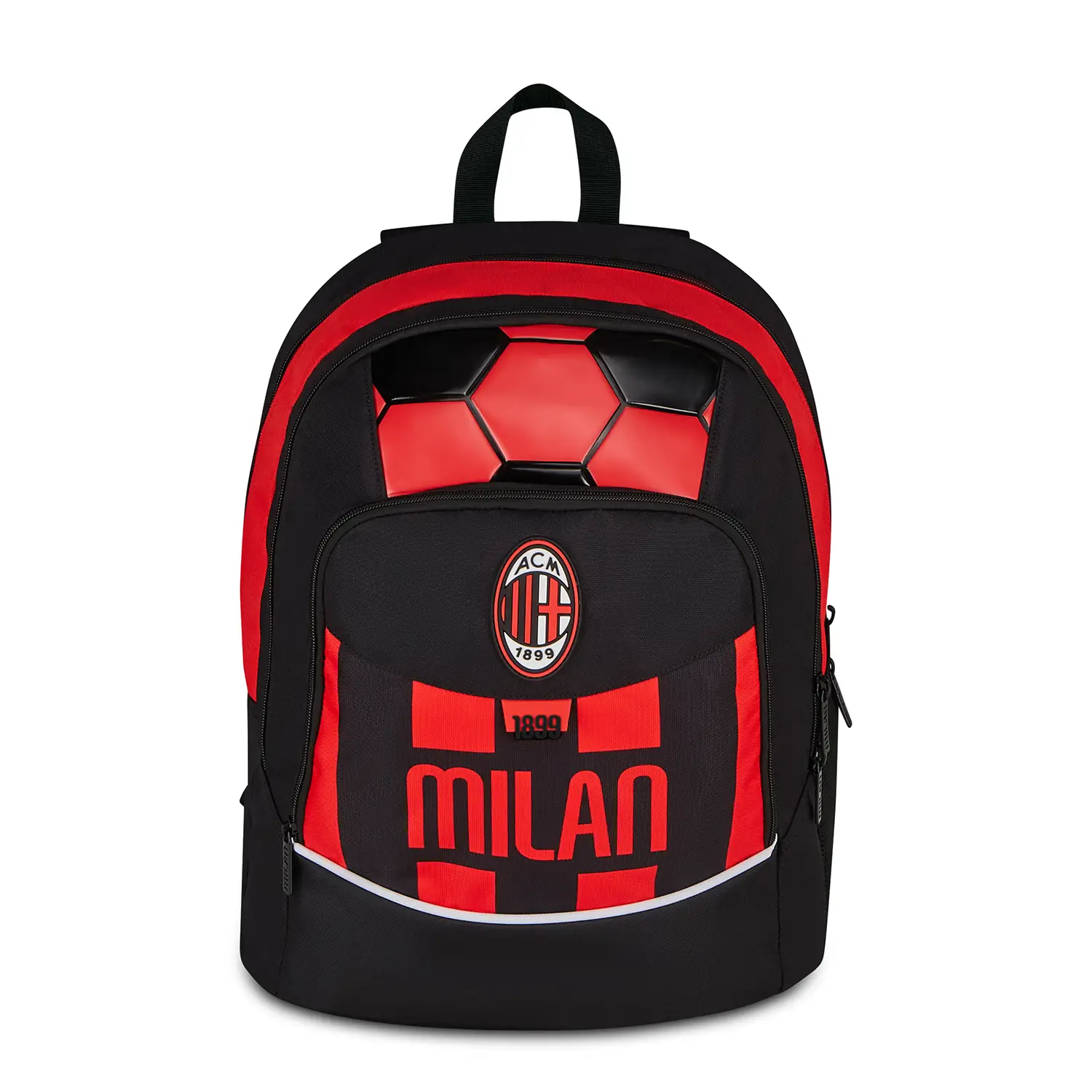 Milan Est.1899 Zaino Scuola Advanced 29 Litri con Porta PC - zaini scuola