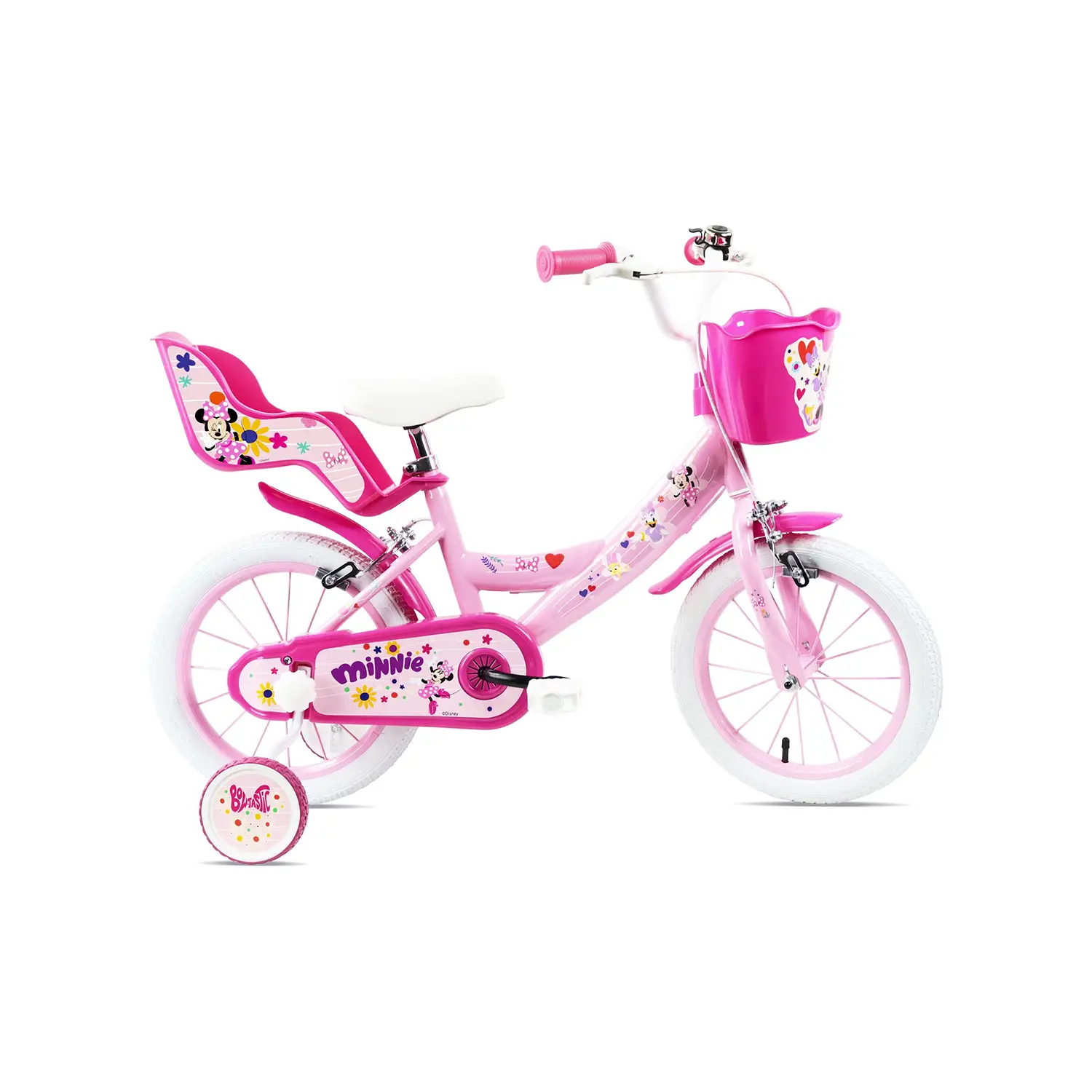 Bicicletta 14 Pollici Minnie, Bici per Bambini 3-5 Anni - biciclette bambini