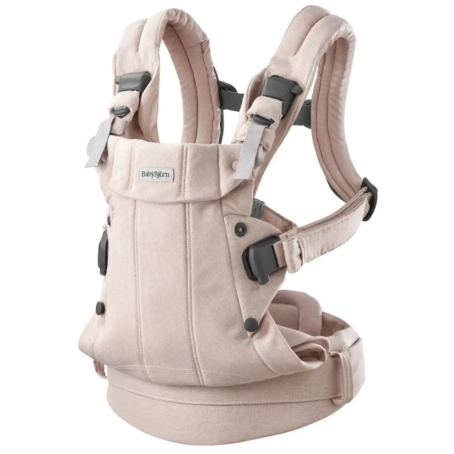 Babaybjorn Marsupio Harmony Woven Light Pink Melange - marsupi e zaini porta bimbo