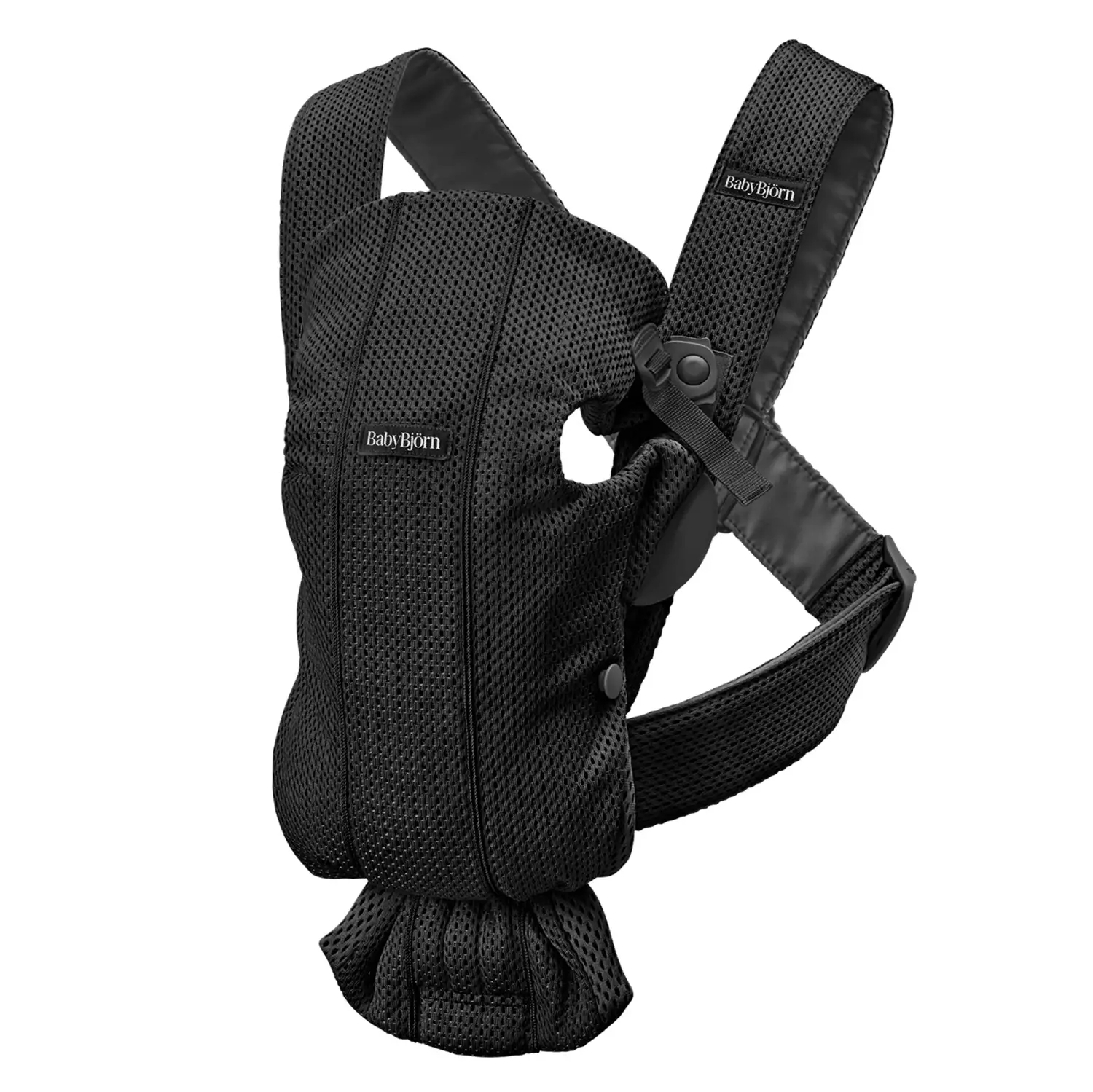 Babaybjorn Marsupio Mini 3D Mesh Black - marsupi e zaini porta bimbo