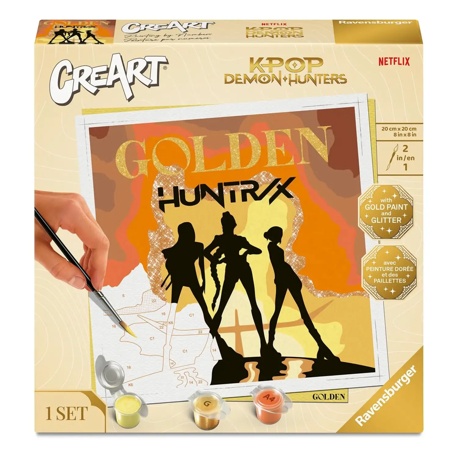 Creart Serie Trend Quadrati - K Pop Demon Hunters - creatività