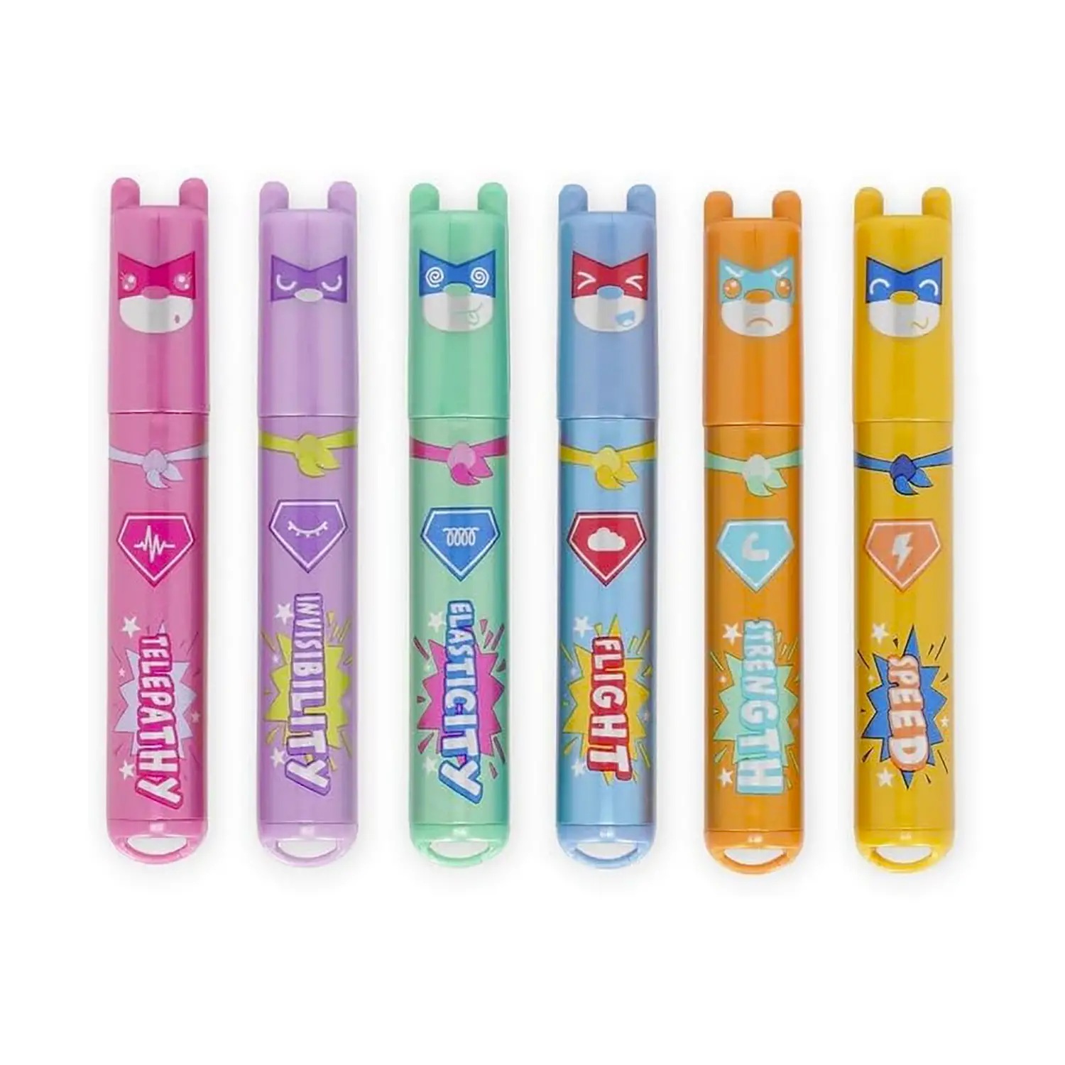 Legami - Teddy's Superpower Set 6 Mini Evidenziatori - legami