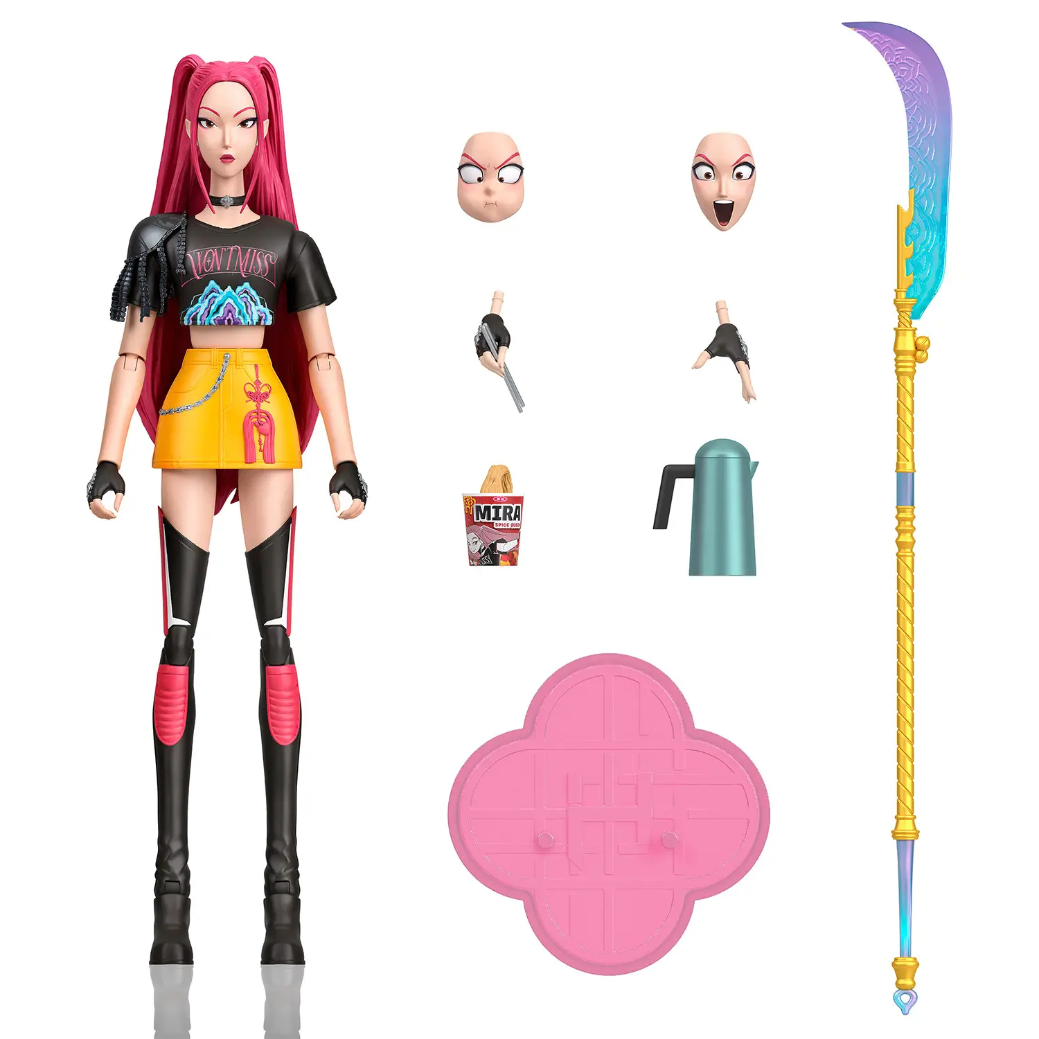 Mattel KPop Demon Hunters HUNTR/X Mira JRY31 - collezionabili bambina
