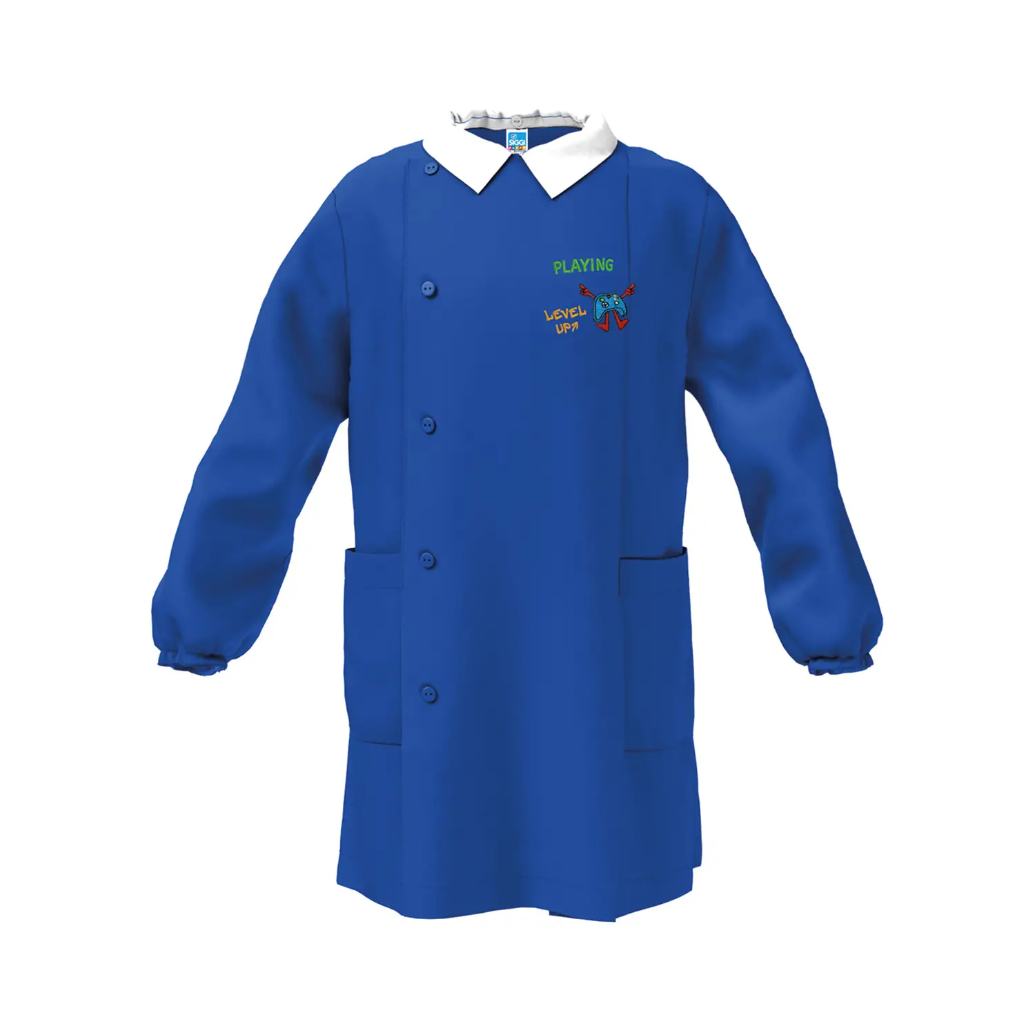 Grembiule Bambino Scuola Playstation Blu 6 Anni - grembiuli scolastici