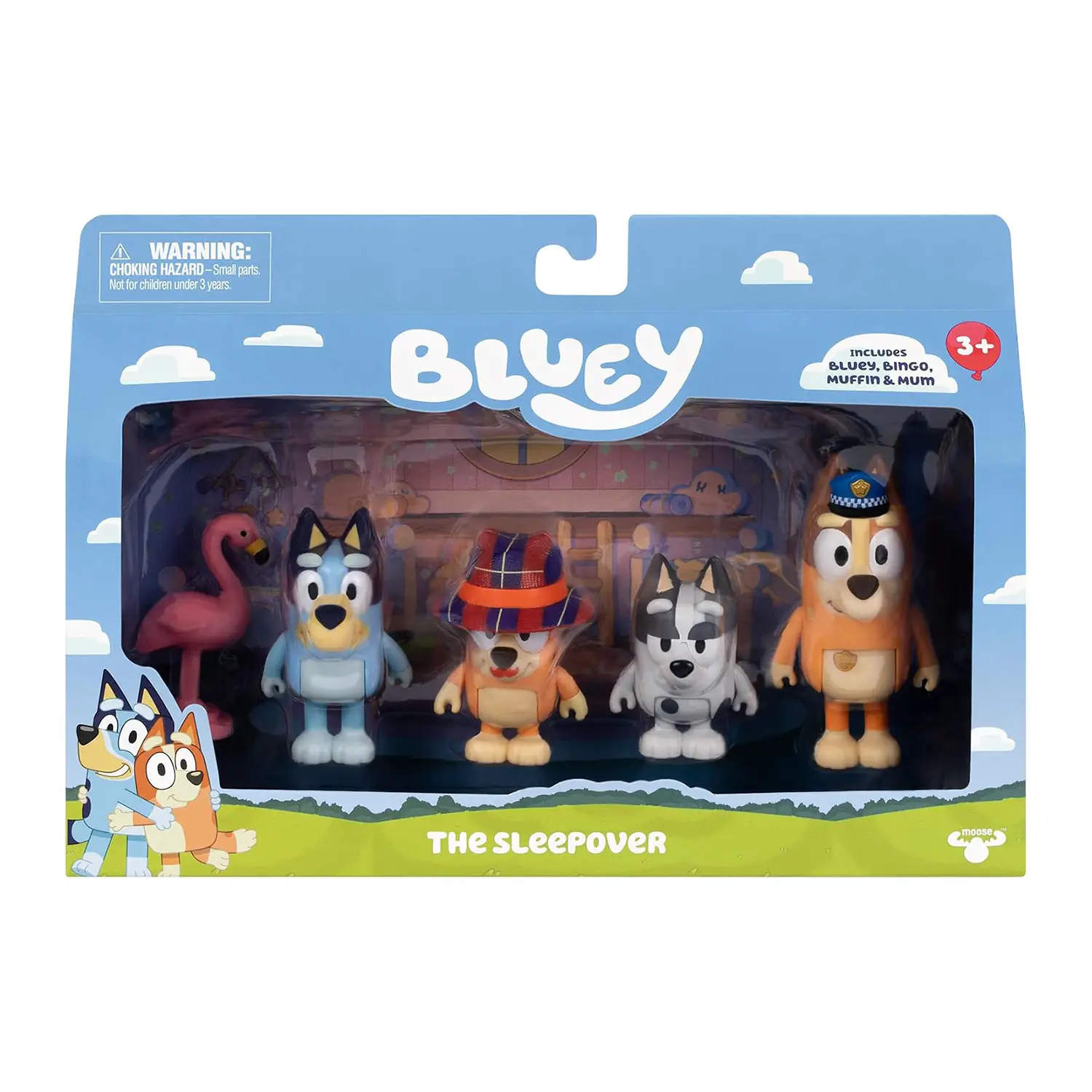 Bluey Action Figure 4 - Pack Pigiama - action figures ed accessori