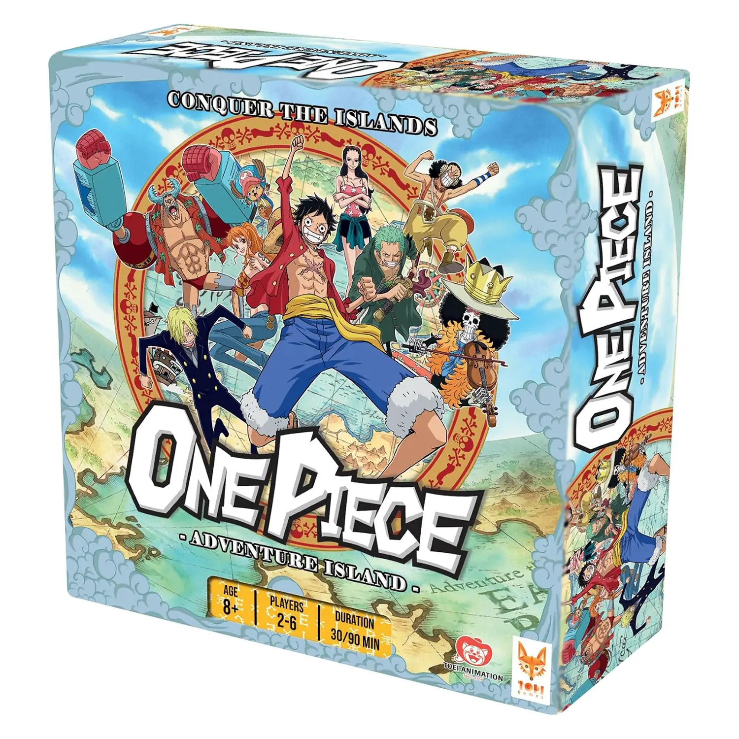 One Piece L'Isola dell'Avventura Gioco da Tavolo 2-6 - giochi di società