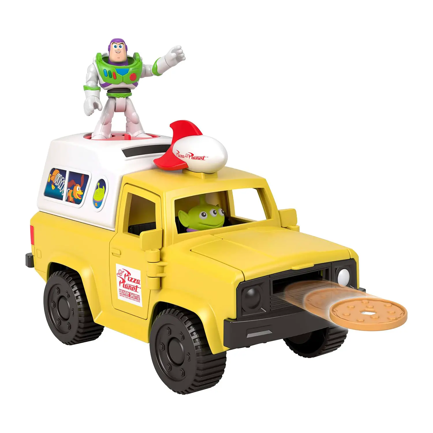 Toy Story Camioncino Pizza Planet Con Buzz Lightyear E Alien - action figures ed accessori