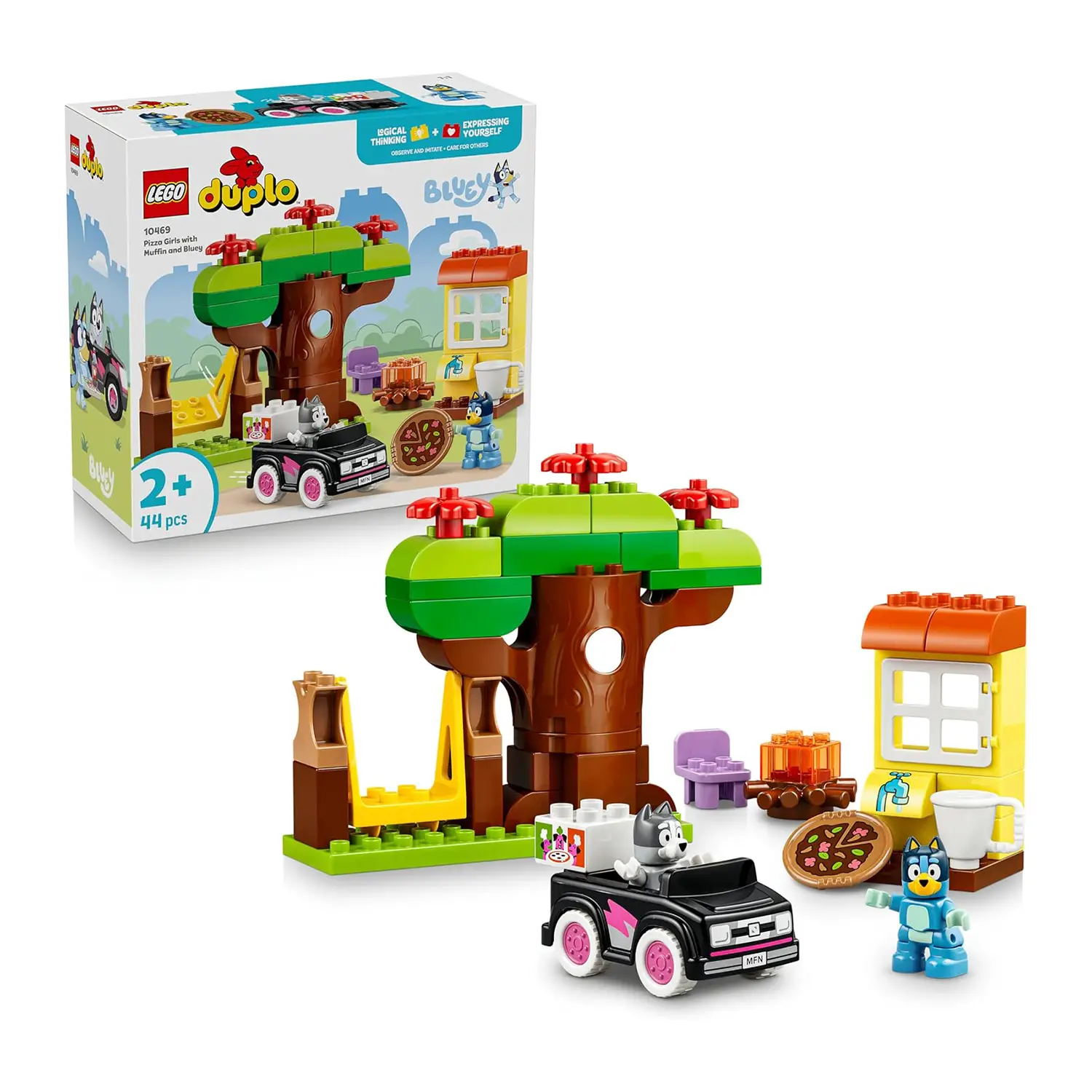 Lego Duplo Bluey - Pizzaiole Con Muffin E Bluey 10469 - Costruzioni in plastica
