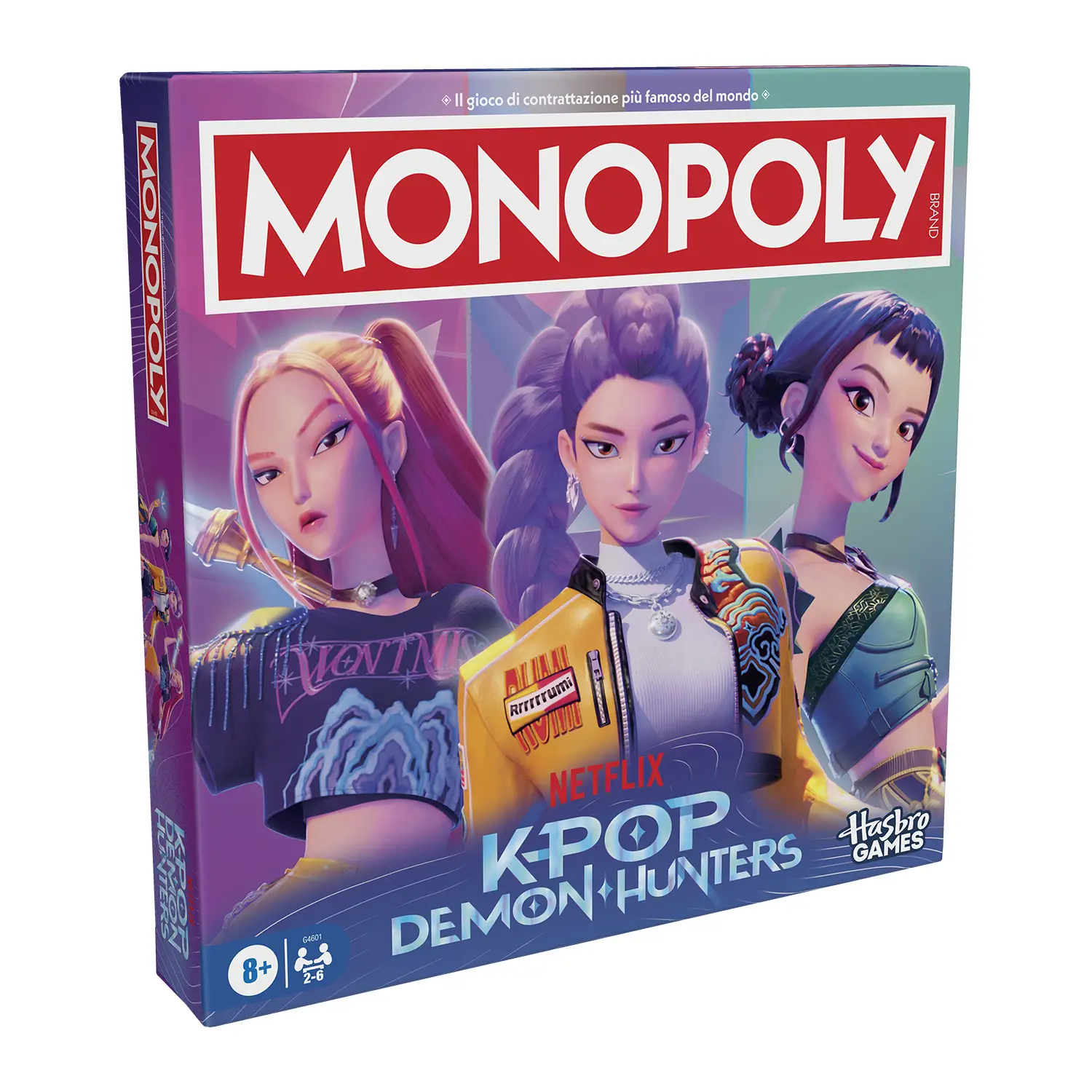 Monopoly K-Pop Demon Hunters Hasbro | Gioco da Tavolo - Giochi di società