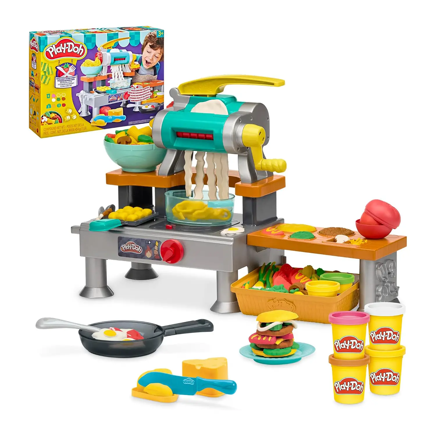 Playdoh Cucina dei Piccoli Chef Playset - creatività