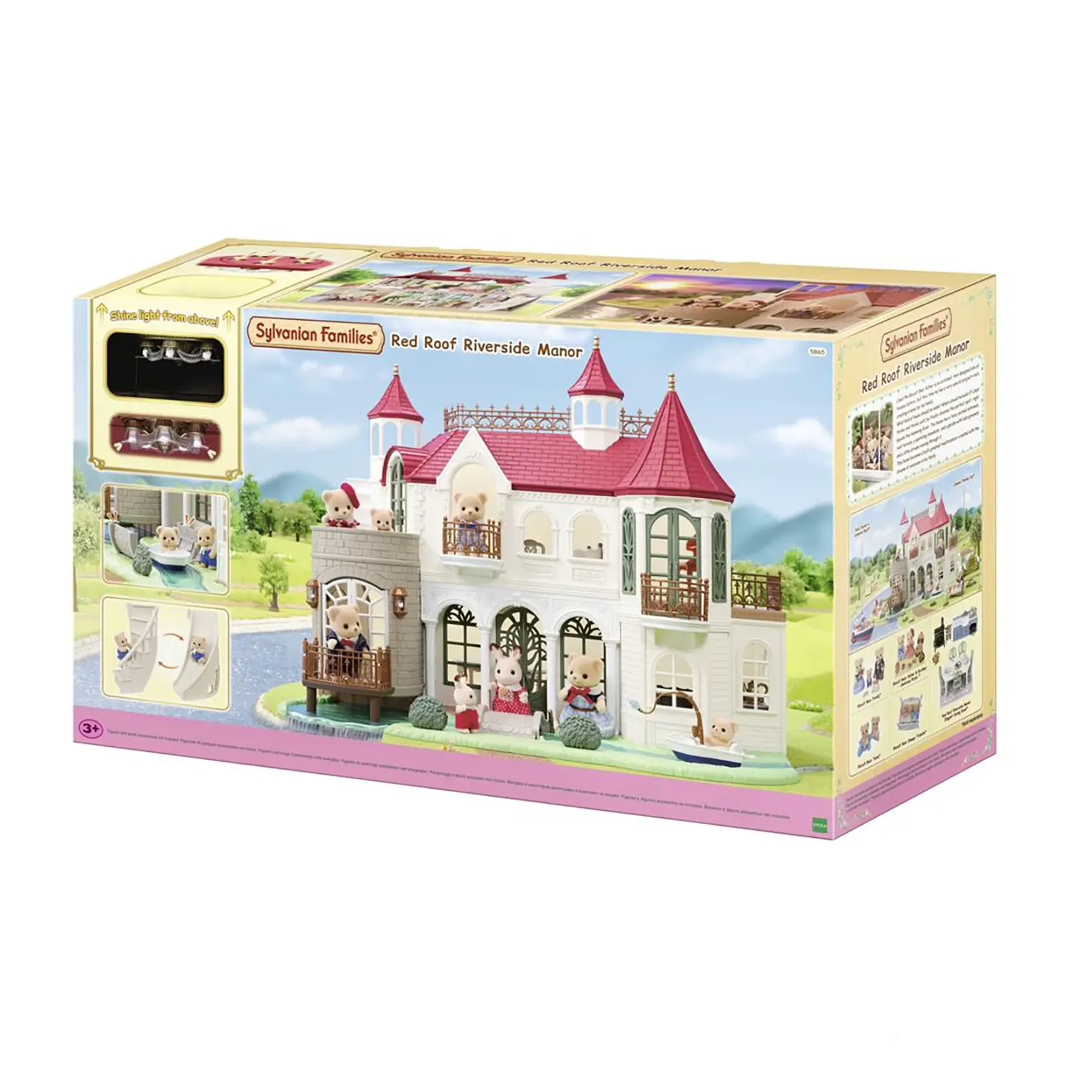 Sylvanian Families Villa Sul Fiume Con Luci - play set