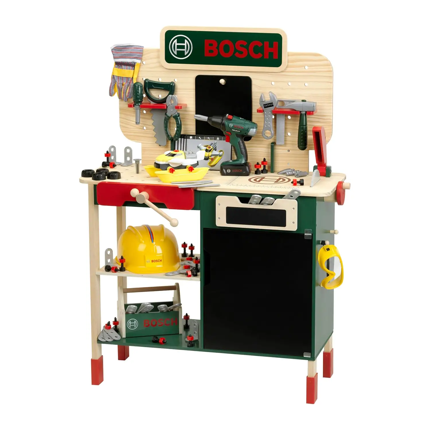 Banco Da Lavoro In Legno Con Accessori Bosch - Professioni e mestieri