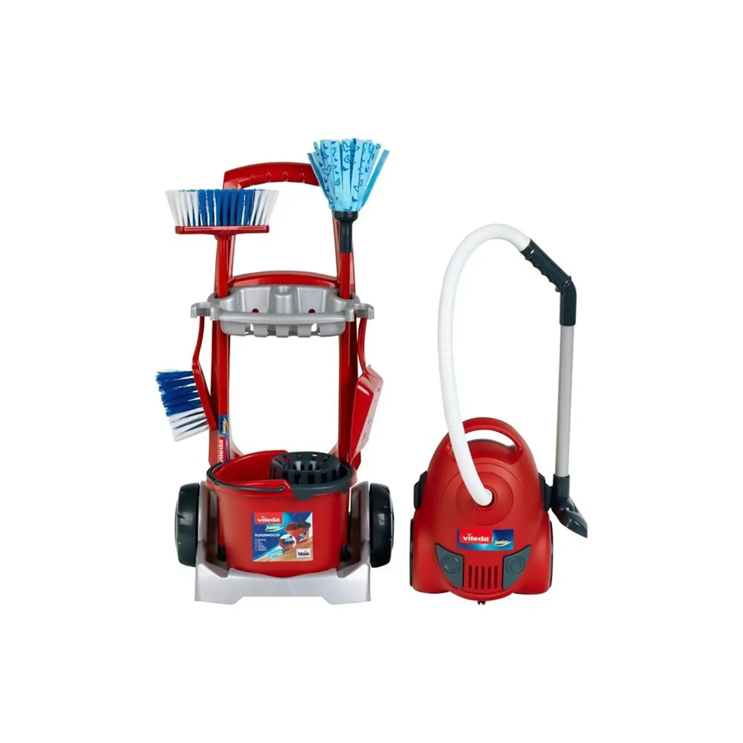 Carrello Delle Pulizie Con Accessori + Aspirapolvere Vileda - Cucine e gioco simbolico