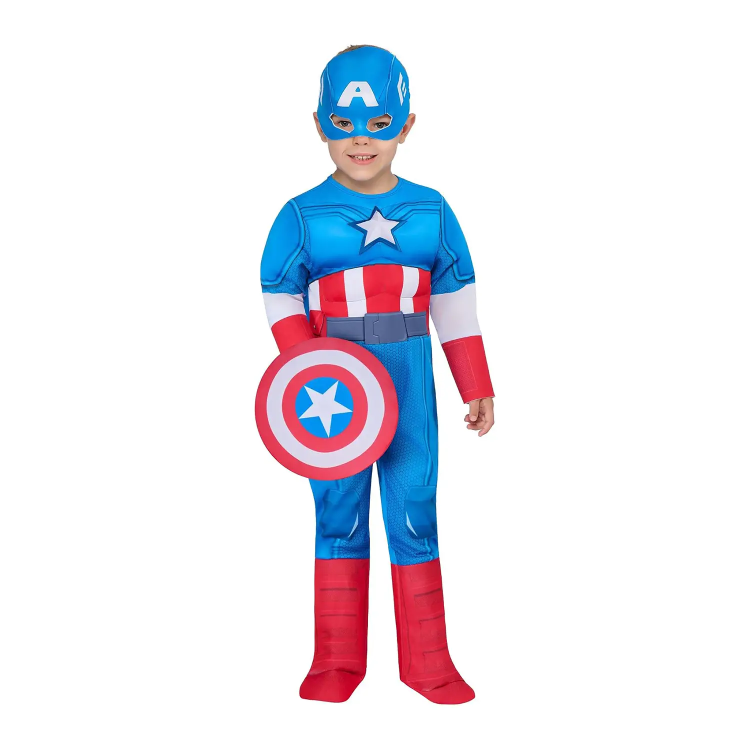 Costume Capitan America Per Bambini 2-3 Anni - abiti bambino e bambina