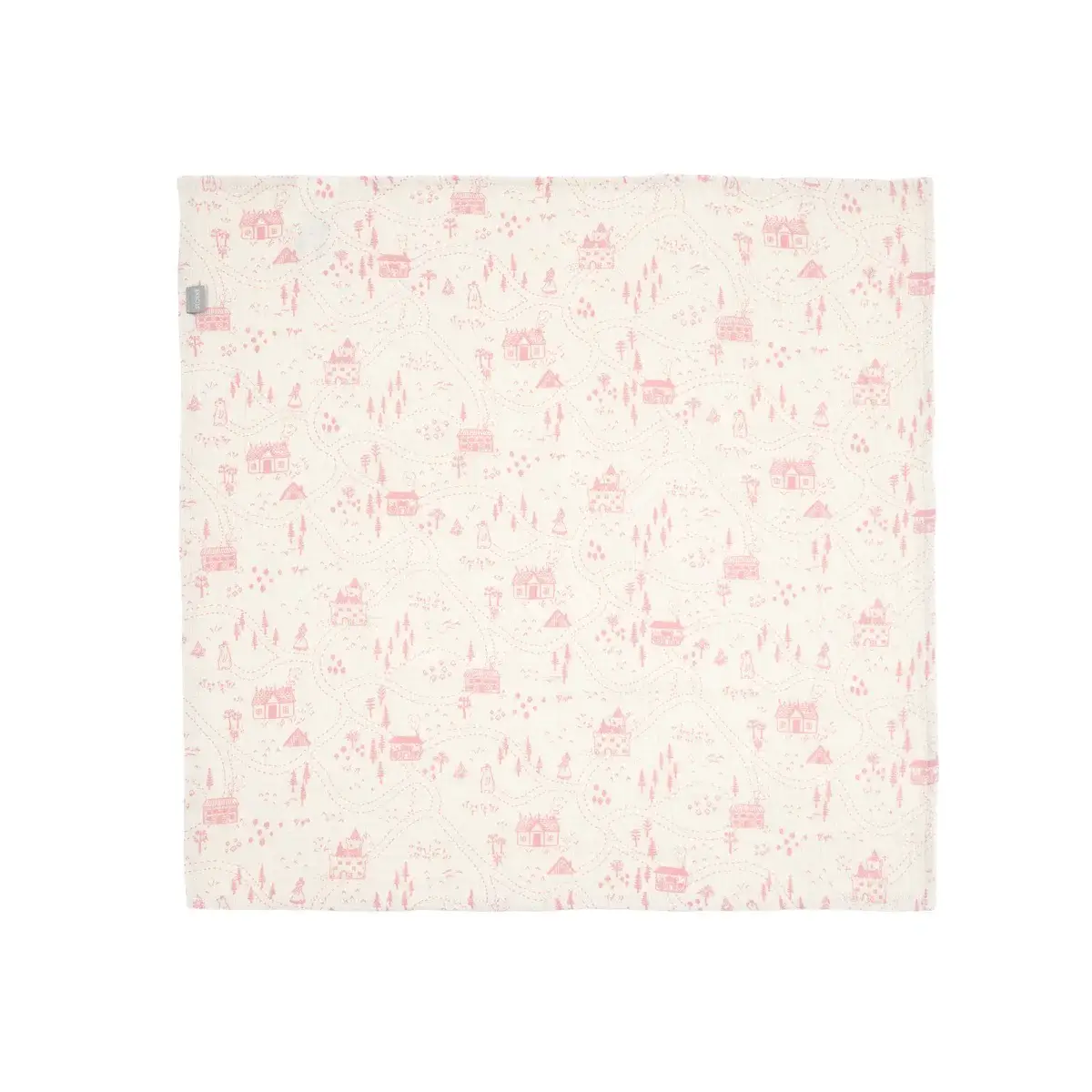 Stokke Teli Mussola Set 2 Pezzi 60x60 cm Wild Rose Map - lenzuolini