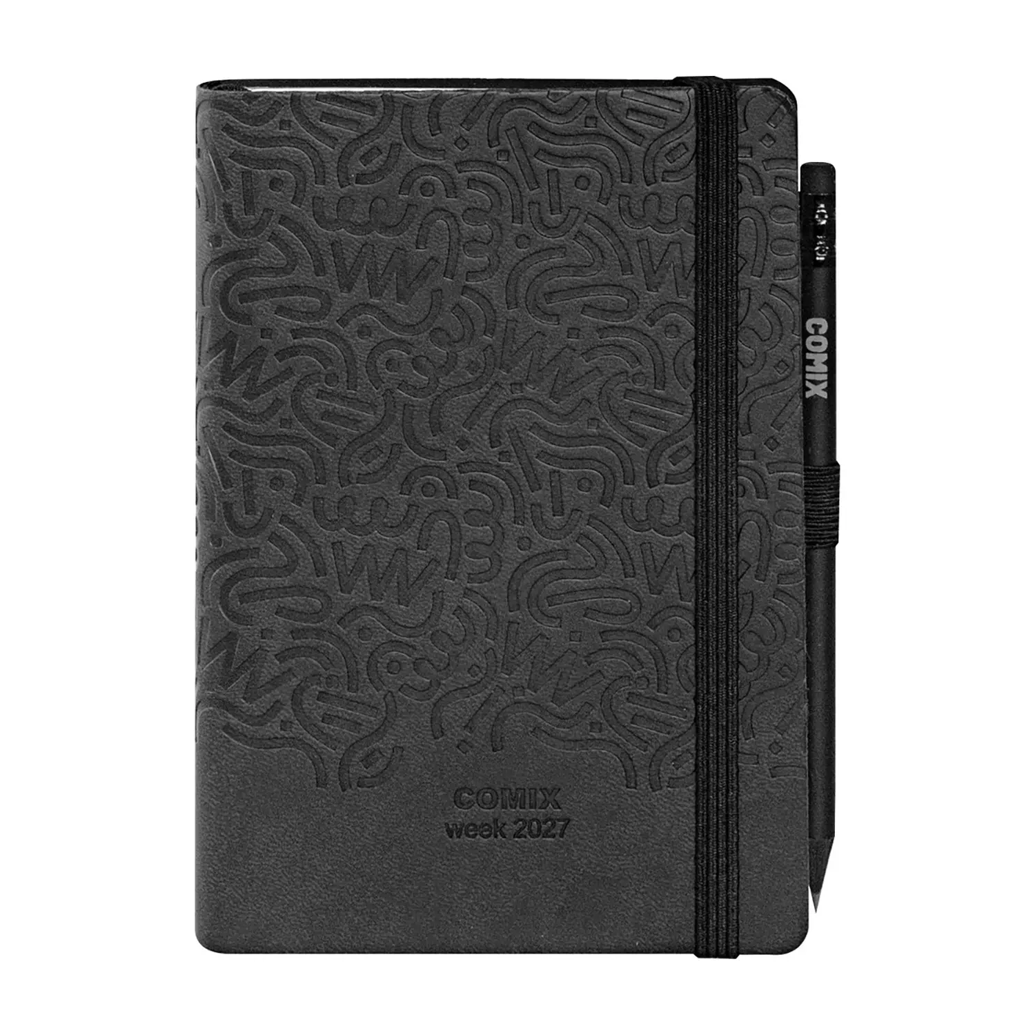 Agenda Comix Special 2027 Settimanale Medium Nera Sketch - agende