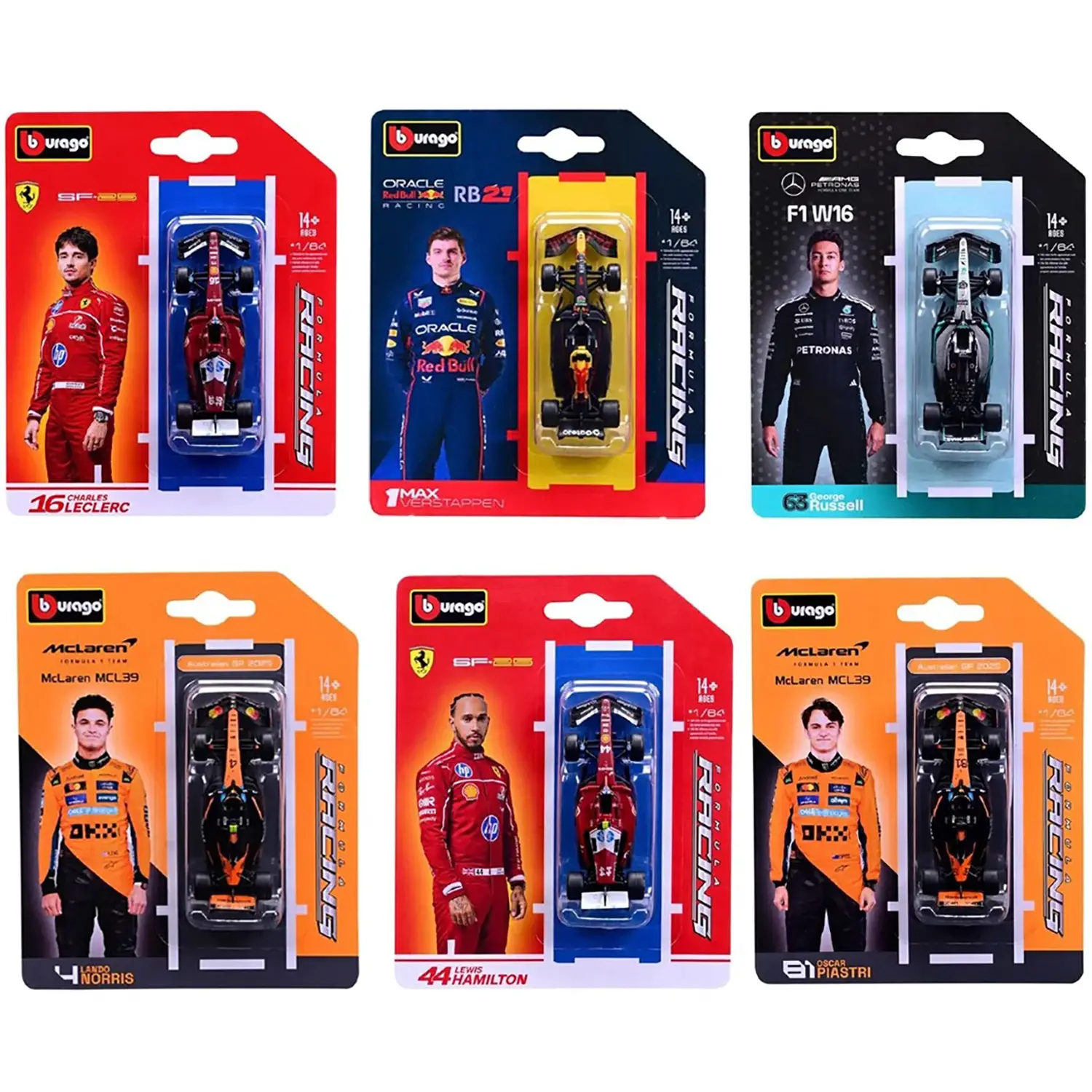 Auto 1:64 Formula 1 Racing Modelli Assortiti - auto