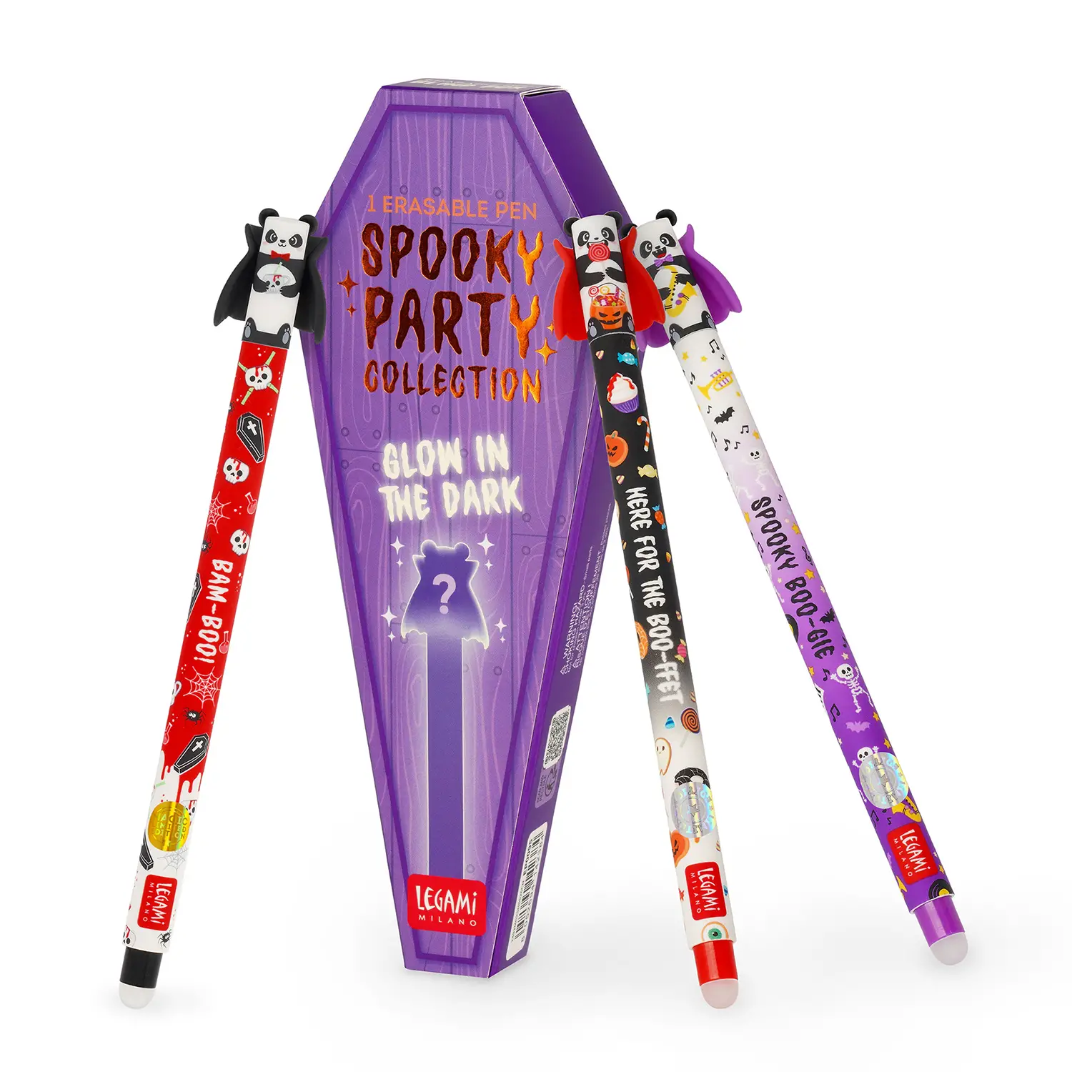 Legami Penna Cancellabile Halloween "Spooky Party" - Erasable Pen Blind Box - legami
