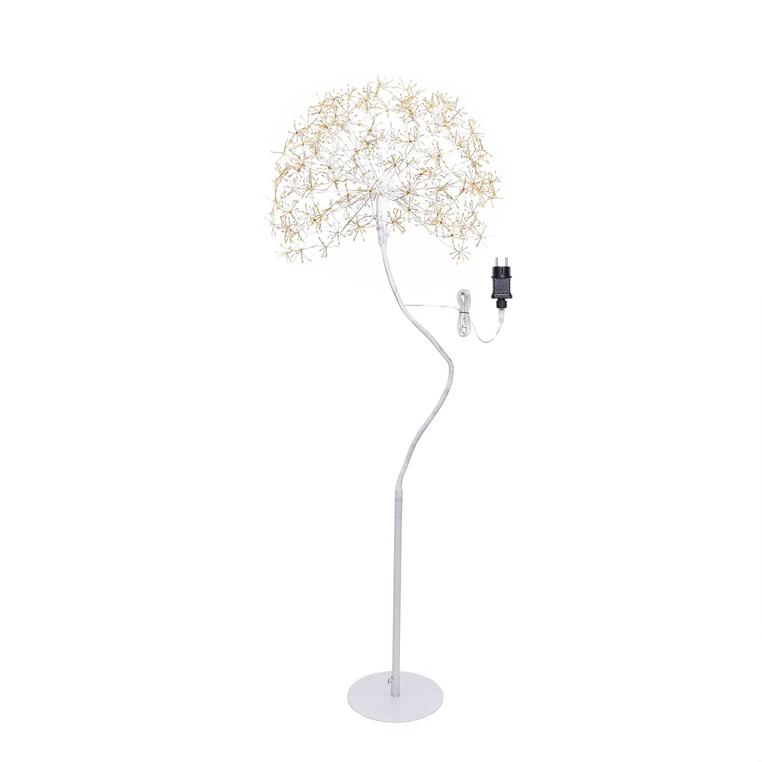 Albero Luminoso a Sfera Bianco RICH 160 cm con 1350 MicroLED - alberi led di design