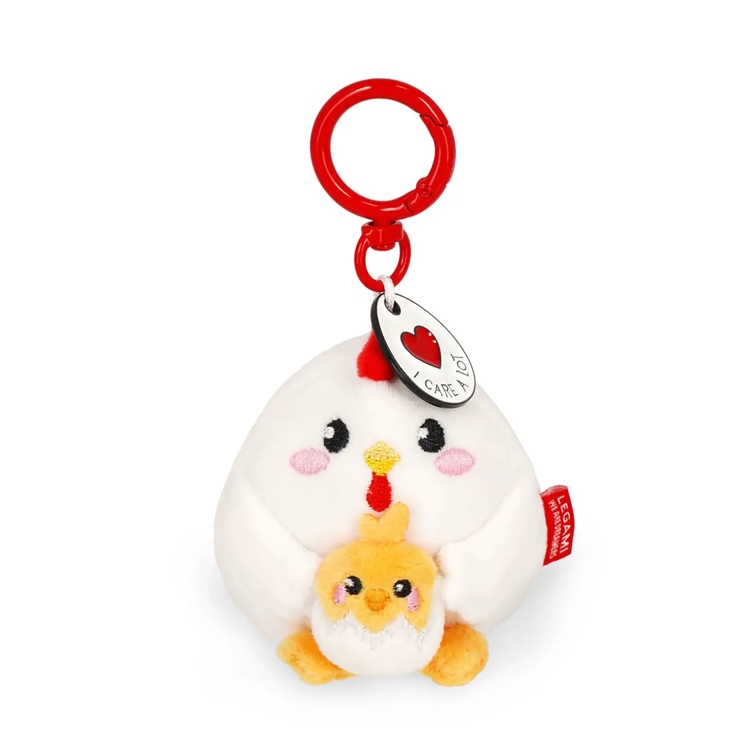 Legami - Super Soft! Tiny Portachiavi Di Peluche Gallina - legami