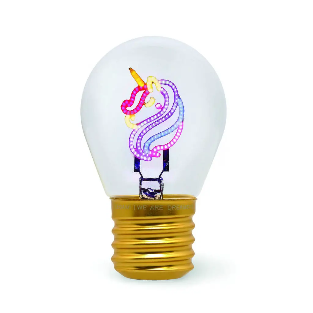 Legami - Bulb Fiction Lampada Da Tavolo A Forma Di Lampadina Unicorno - legami