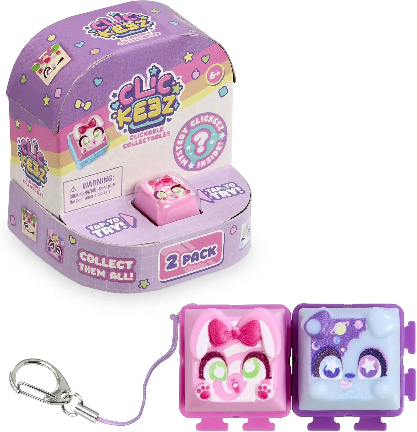 Goliath Clickeez Bubble Pops 2 Pezzi Serie 3 - collezionabili bambina