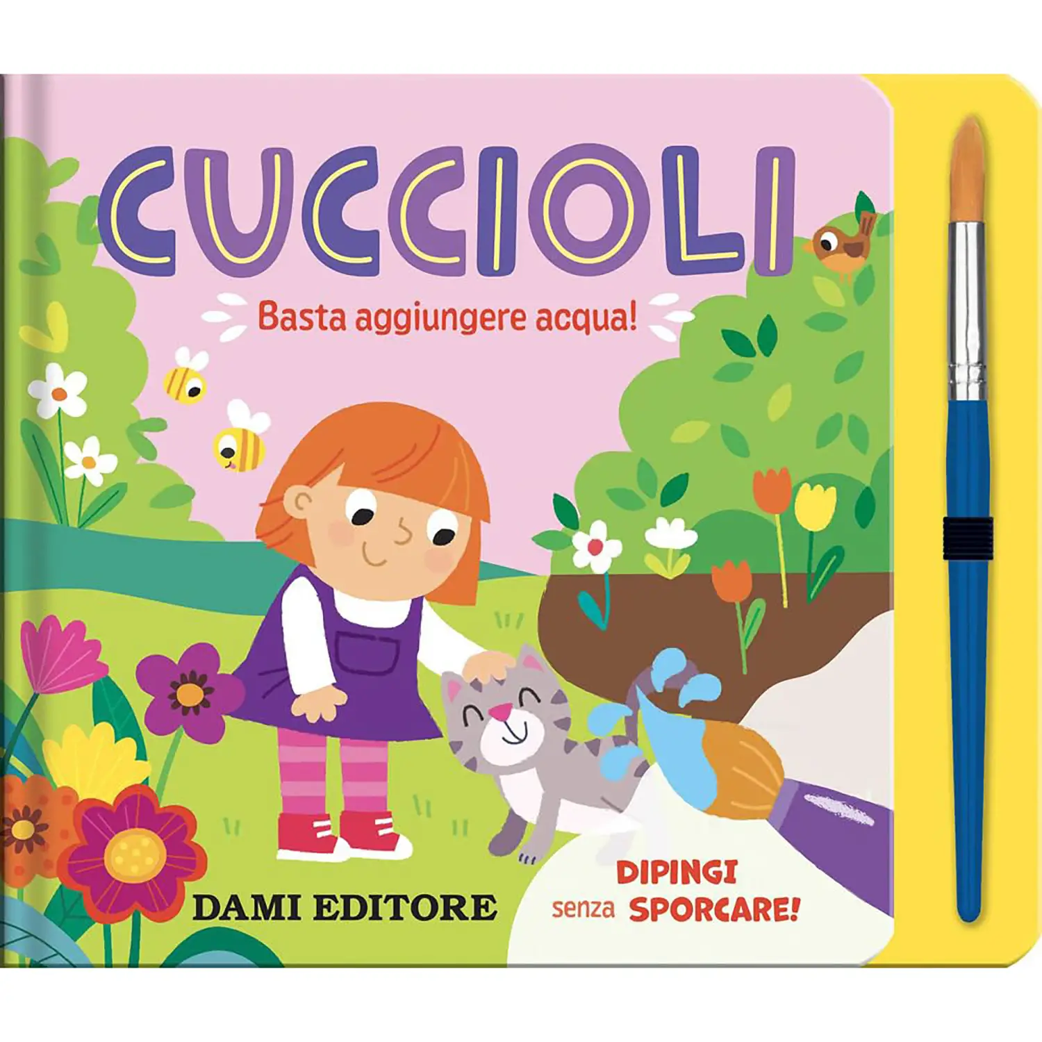 Libro Acquacolor da Colorare con Acqua - Cuccioli - Prima biblioteca