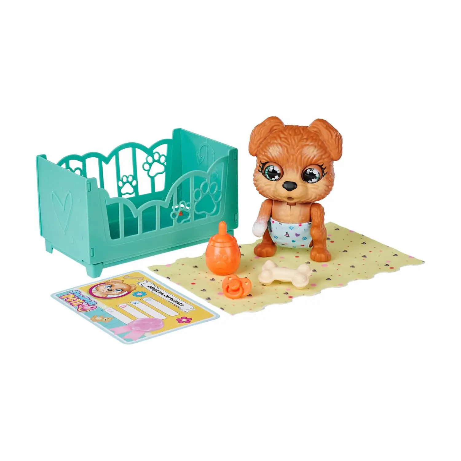 SIMBA Pamper Petz Cagnolino con Lettino, Giocattolo per Bambini - collezionabili bambina