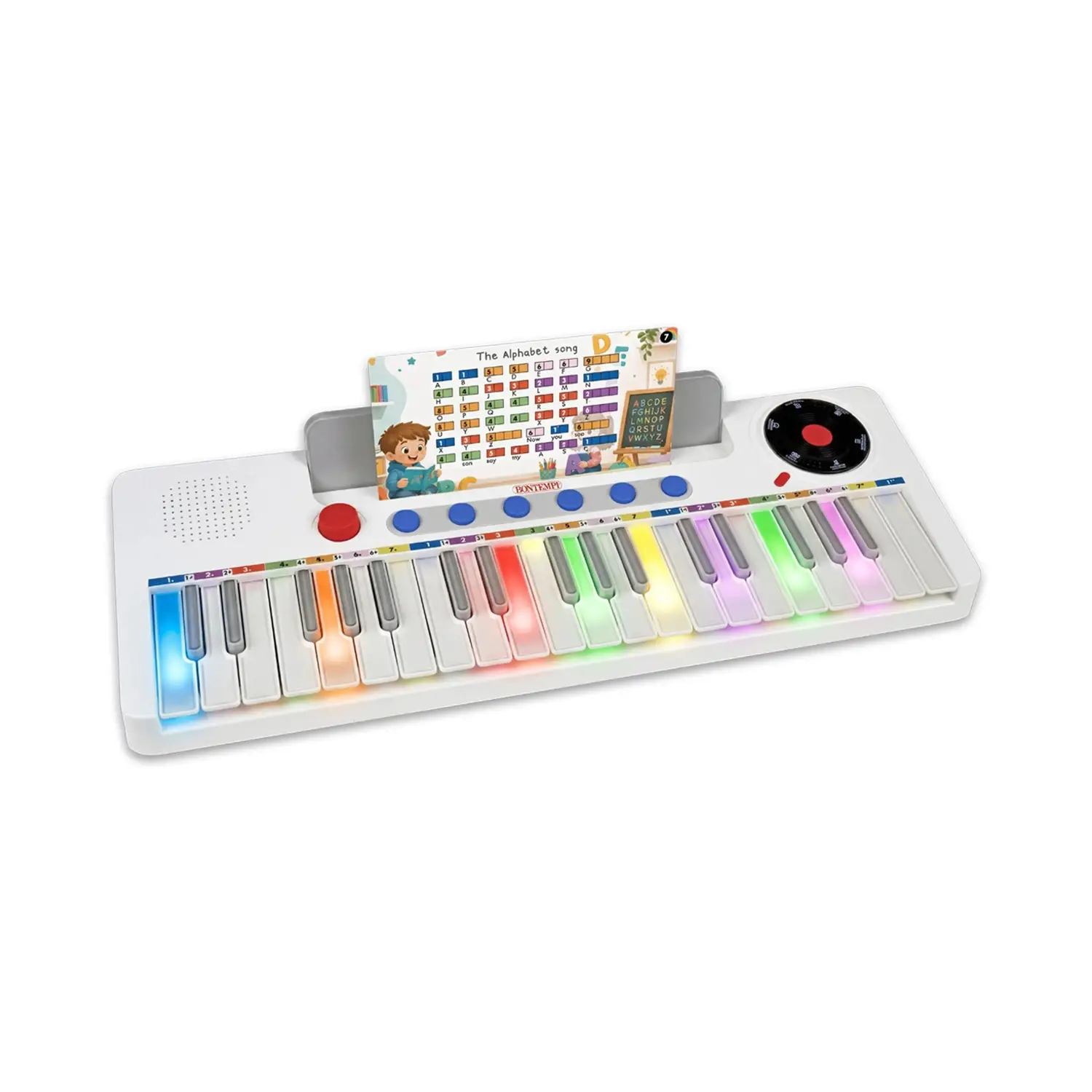 Tastiera Per L'Apprendimento Bontempi 37 Tasti Con Luci Colorate - Educazione musicale