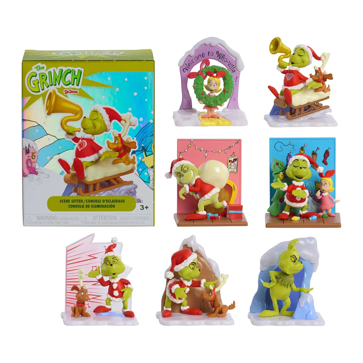 Il Grinch - Scenari Natalizi Assortiti - action figures ed accessori