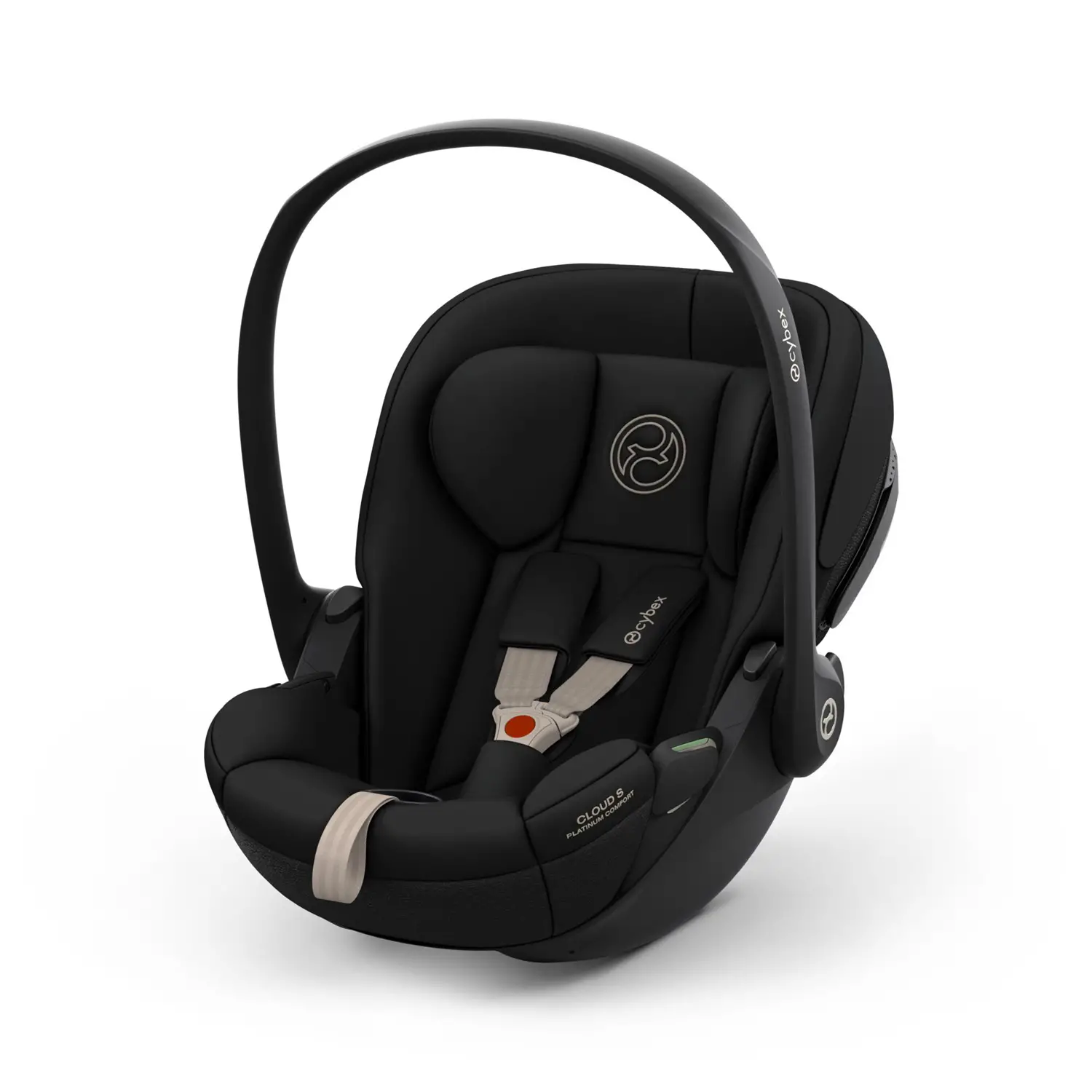 Cybex Seggiolino Auto Cloud S Comfort Sepia Black - neonati 40-87 cm (0-1 anno)