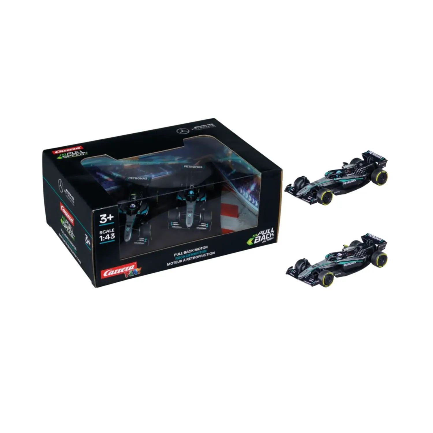 Auto 1:43 Mercedes Amg Petronas Retrocarica 2 Auto - auto