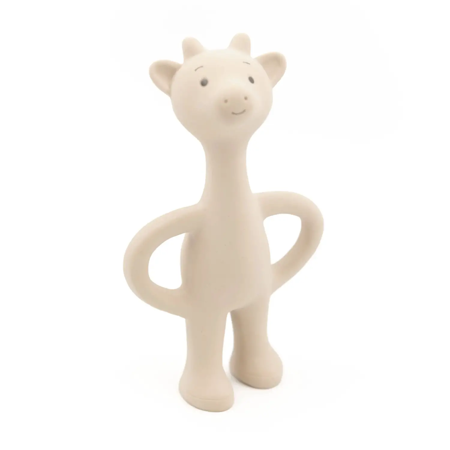 Bamboom Cerbiatto in Gomma Naturale per Dentizione Whisper Pink - massaggia gengive