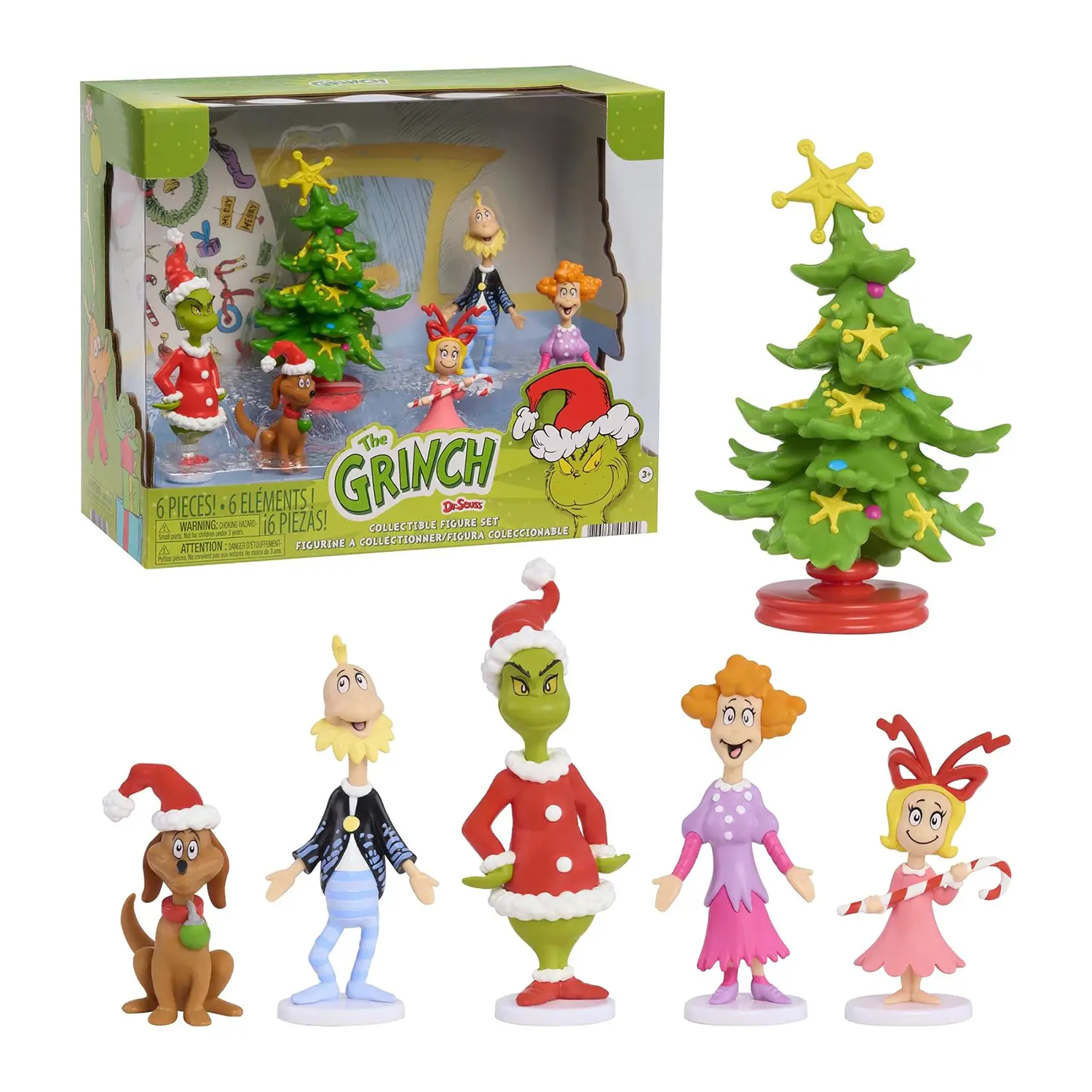 Il Grinch – Set Personaggi Da Collezione - action figures ed accessori
