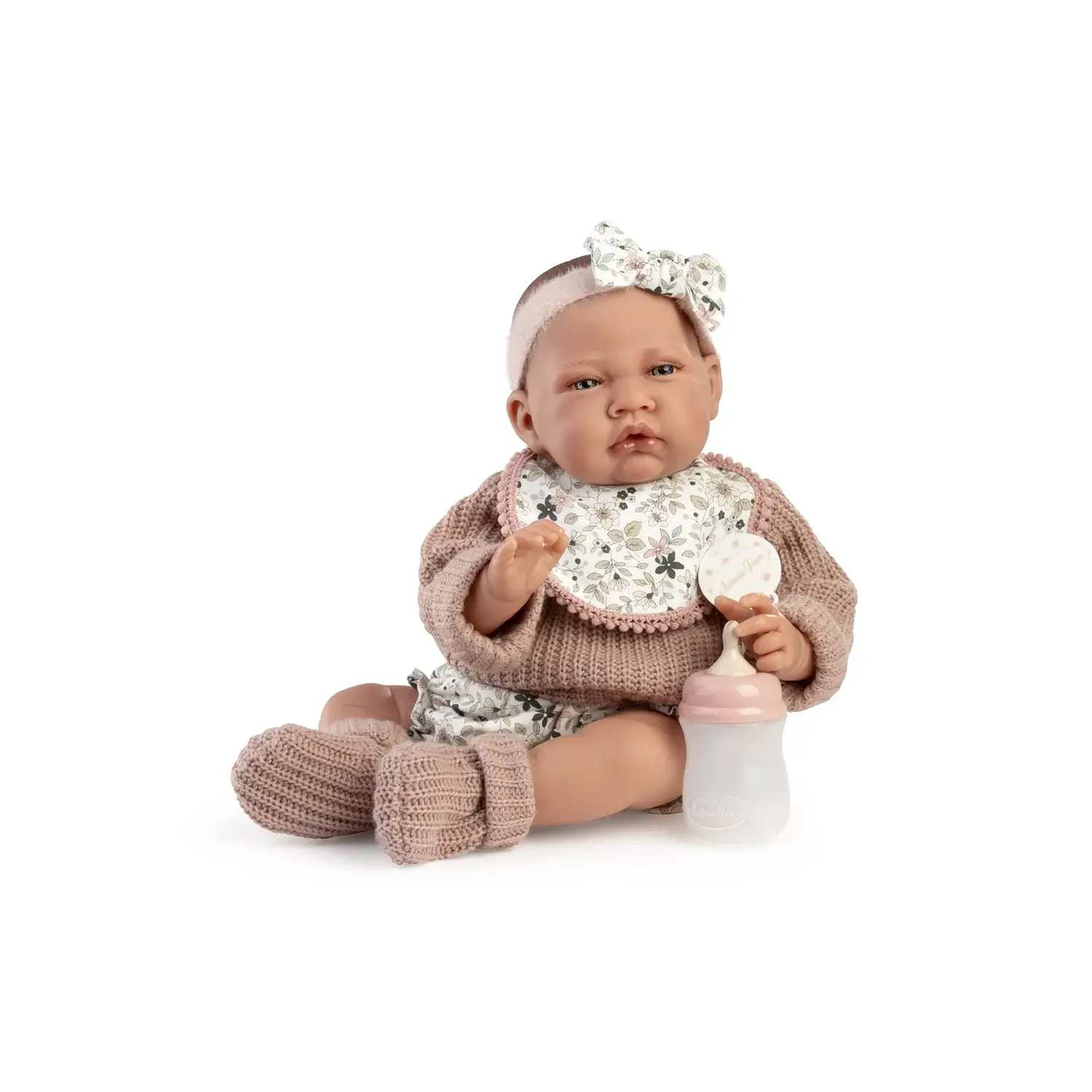 Bambola Appena Nata Lua Babero – 40 cm - collezionabili bambina
