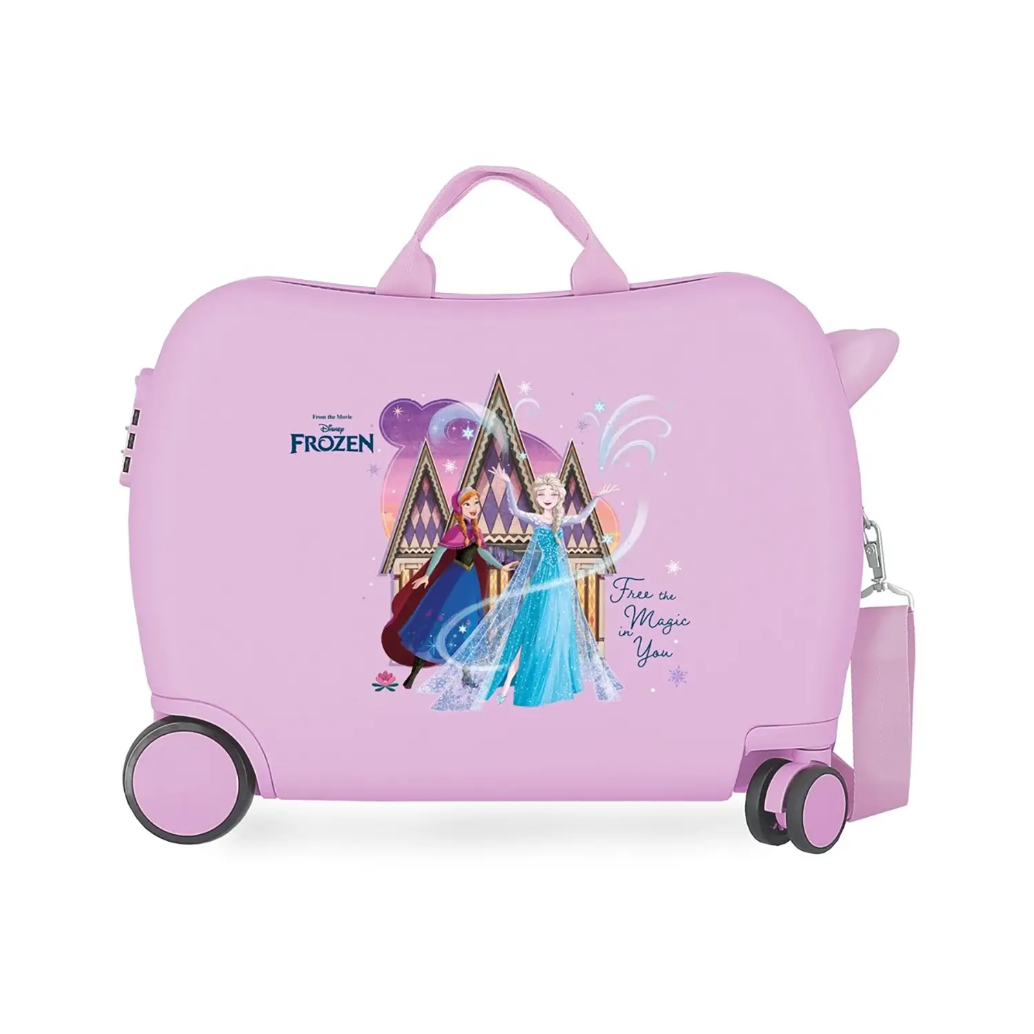 Valigia ABS 50 cm 4 ruote Frozen Free The Magic In You Disney - valige e borse da viaggio