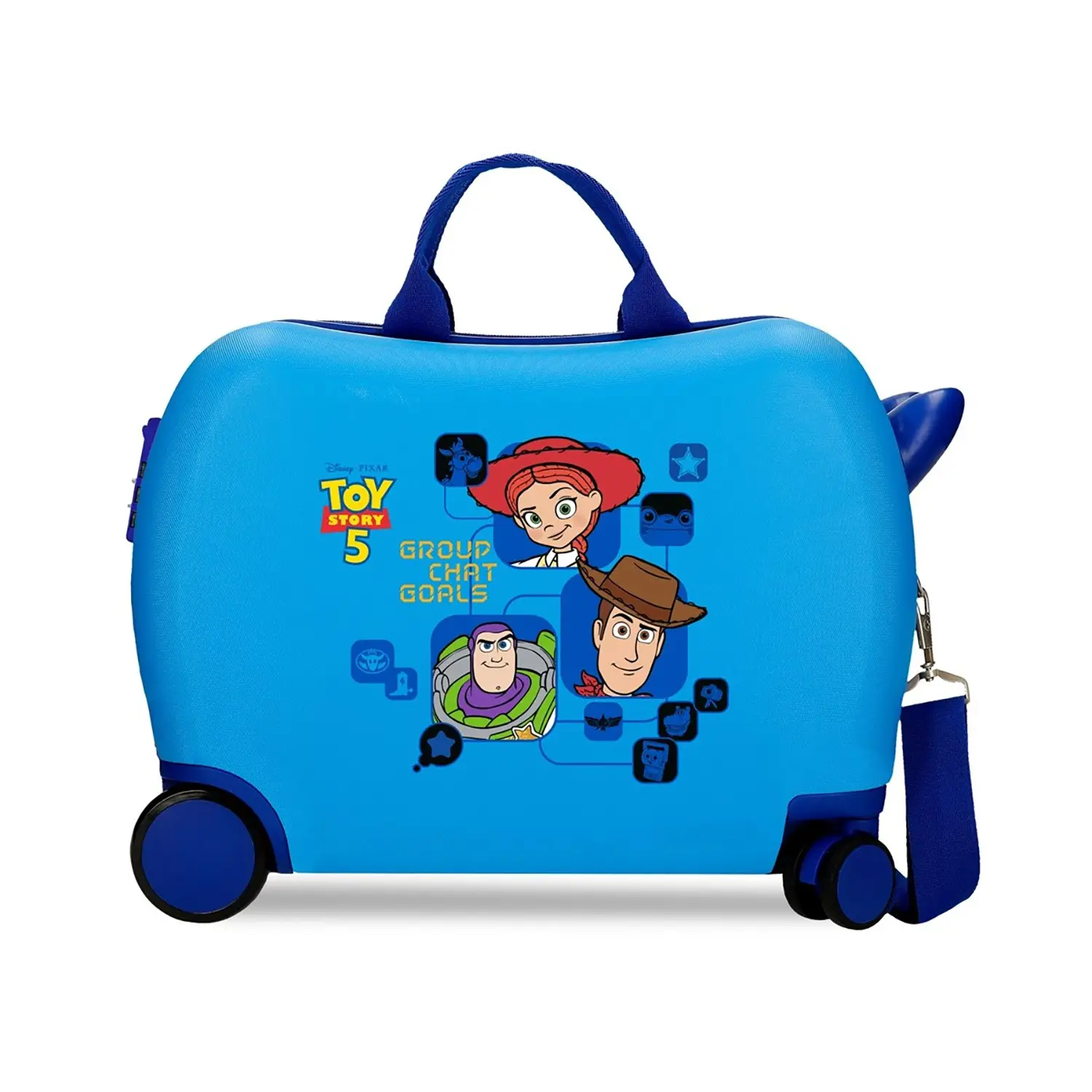 Valigia ABS 50 cm 4 ruote Toy Story Group Chat Goals Disney - valige e borse da viaggio