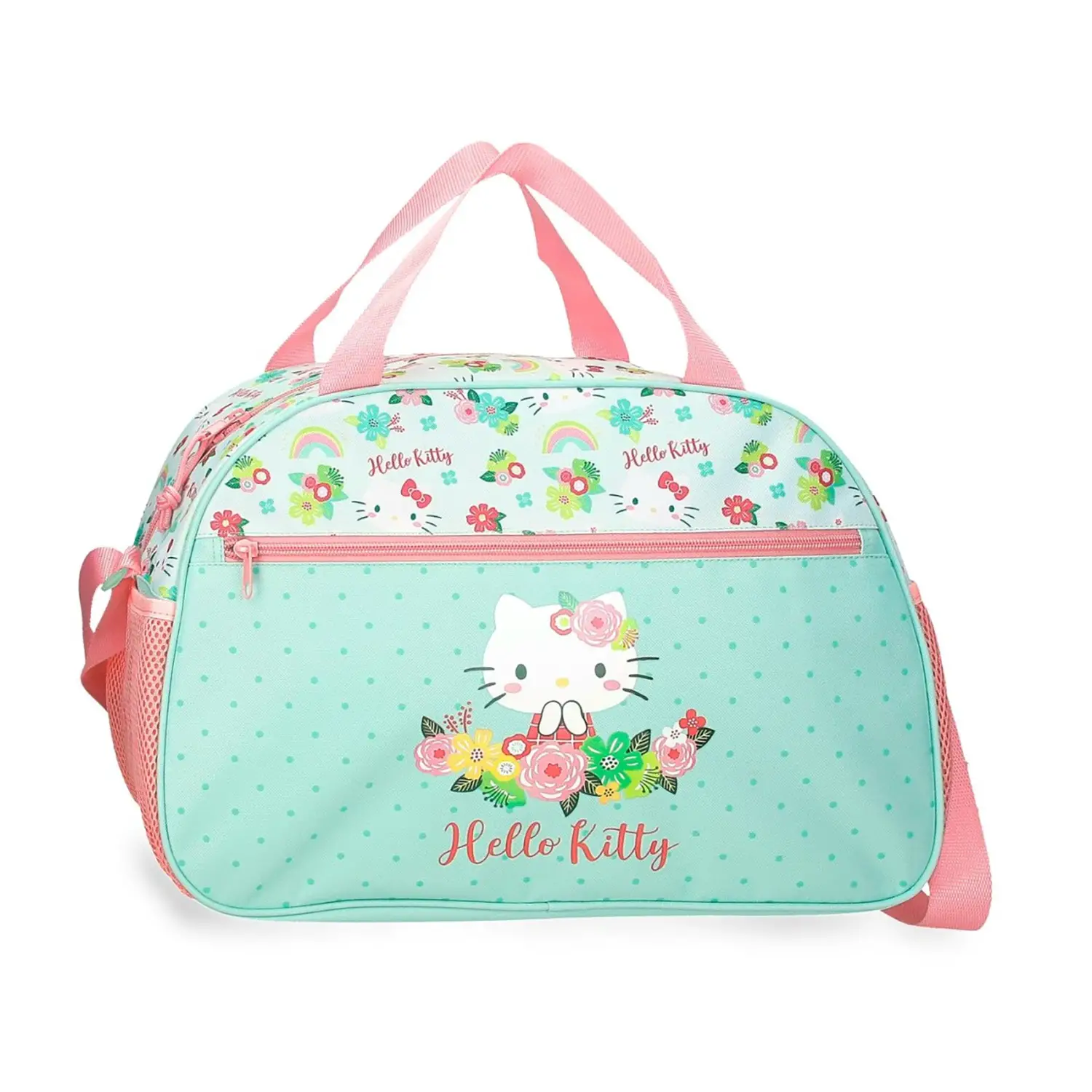 Borsa da viaggio 40 cm Floral Kitty Sanrio - valige e borse da viaggio