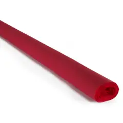 Carta Crespa Leggera Rosso Vivo - Rotolo 50x250 cm