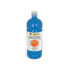 Tempera Pronta Primo Primi Passi Cyan 1000 ml – Colore a Tempera Superlavabile