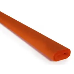 Carta Crespa Premium Extra Arancio – Rotolo 50 cm x 2,5 m, 60 g/m²