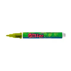 Pennarello per Tessuti - Punta 3 mm - Oro Glitter | Marker Permanente per Stoffa