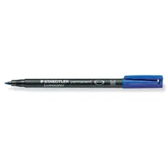 Pennarello Permanente Staedtler Lumocolor Blu – Punta Media 1 mm