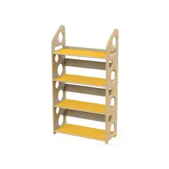 Modulo Libreria Media cm 133 - Arancio - Arredo per Scuola dell’Infanzia