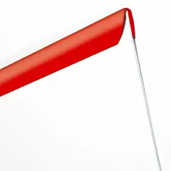 Dorsetti Legafogli cm. 31 mm. 6 Rosso