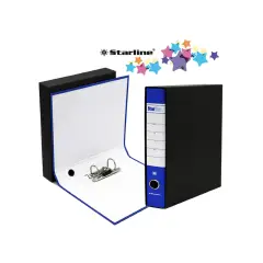 REGISTRATORE STARBOX BLU DORSO 5CM F.TO COMMERCIALE STARLINE