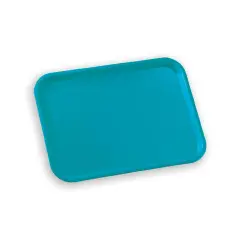 Vassoio Salvabanco Azzurro – Supporto Individuale per Attività Creative