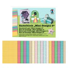 Cartoncino Multicolor Fantasia Serie 2 - 18 fogli cm 24x34.