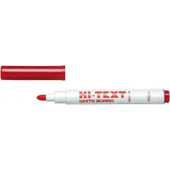 Marcatore a Secco Hi-Text 580wb – 25 Pezzi Rosso per Lavagne Cancellabili