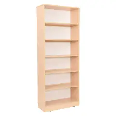 Arredo Scuola Libreria 6 Vani Innova Acero
